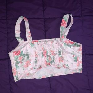 Trixxi Floral Crop Top Size X-Large